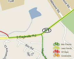UConn_Storrs_Area_Bicycle_map_mashup